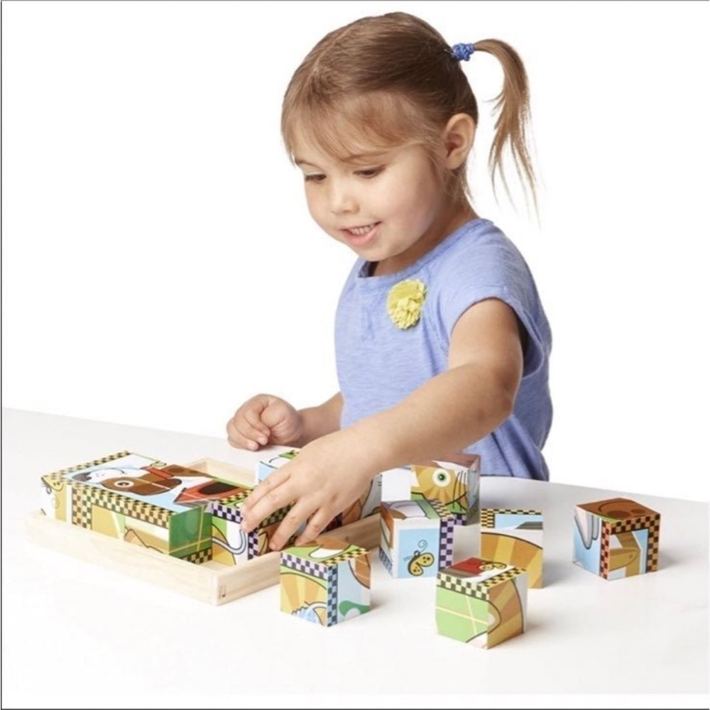 Melissa & Doug Colorful Animal Block Puzzle - Picture 3 of 7